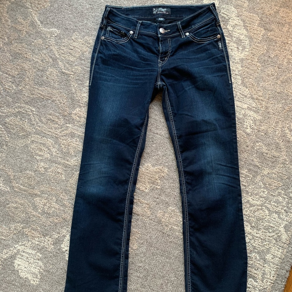 Silver jeans